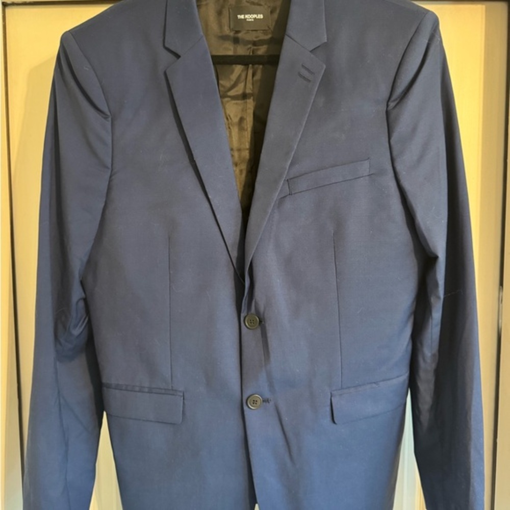 NWT Kooples Deep Navy Two-Button Blazer